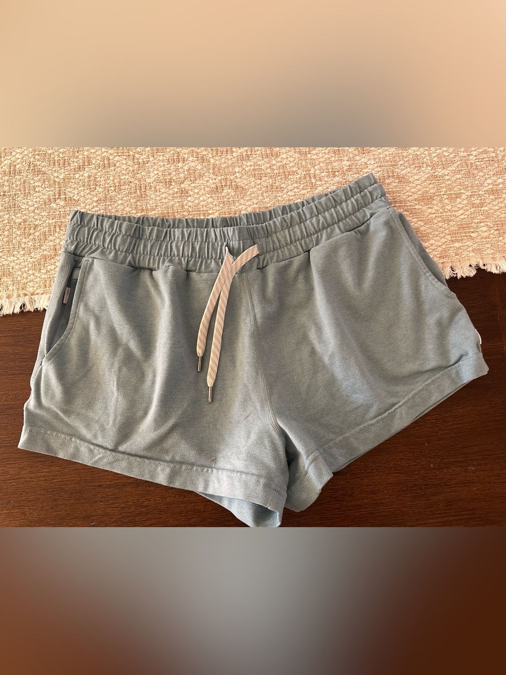 Women's Vuori Halo Blue Drawstring Shorts
